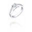 0.85ct tw Diamond Engagement Ring on 14K White Gold.